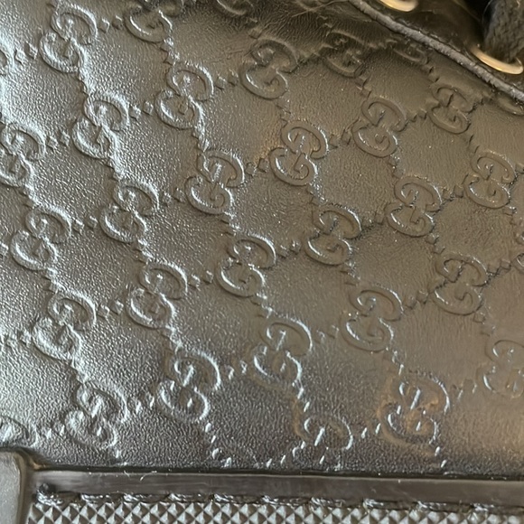 GUCCI Authentic Black Leather High Top Women’s Sneakers with box - Picture 14 of 15